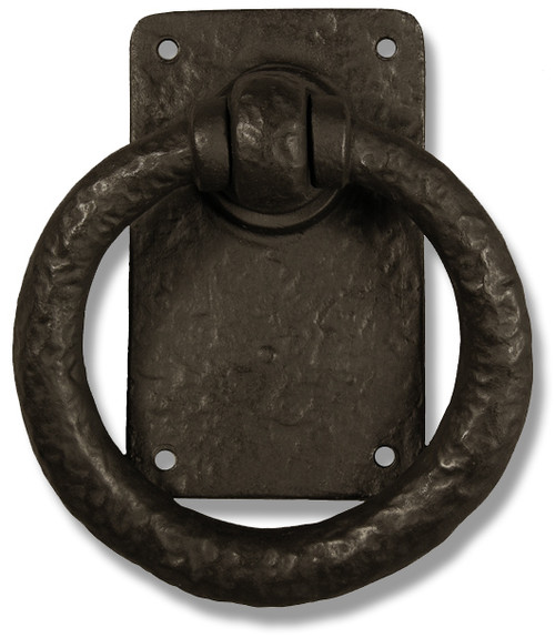 Dark Bronze Large Ring Pull Handle - 360 Yardware