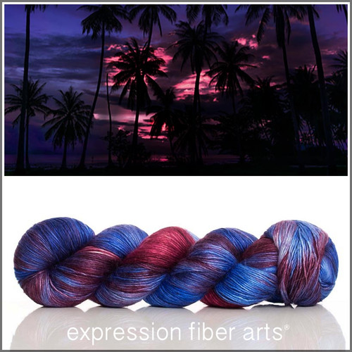 PACIFIC PALMS Limited Edition 'PEARLESCENT' FINGERING 100g
