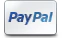 Blue and white PayPal logo