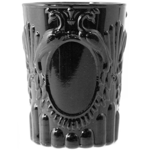 Verona Glass Tumbler 250ml - Set of 6 - Black
