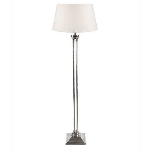 Hampstead Floor Lamp - Antique Silver - LIGHTING - Emac and Lawton