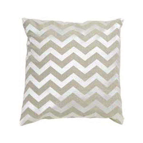 Imogen Chevron Linen Cushion Small