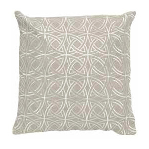 Imogen Circlular Stitch Linen Cushion Medium