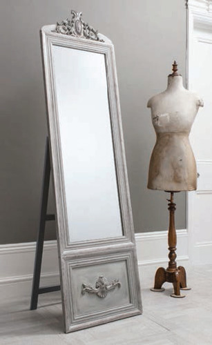 Belvedere Vintage Silver Cheval 75.5x20.5"" Gallery Direct""