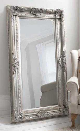 Valois Mirror Silver 72x38"" Gallery Direct""
