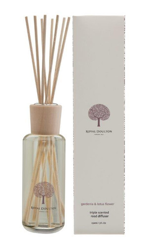 Royal Doulton Fable Mini Reed Diffuser 150mL - Gardenia & Lotus Flower