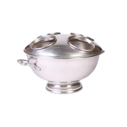 4 Bottle Ice Bucket - Pewter