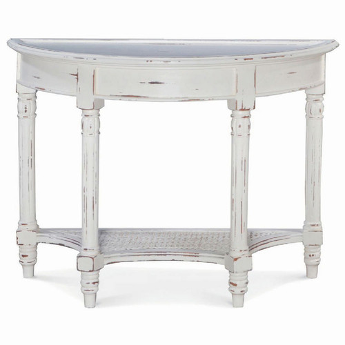 Montego Demi-lune Sofa Table - Size: 74H x 99W x 41D (cm)