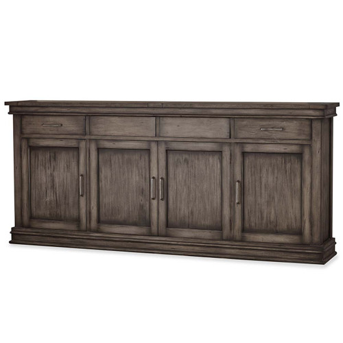 Williamson 4 Door Media w/ Lift Drawers - Size: 112H x 254W x 43D (cm)