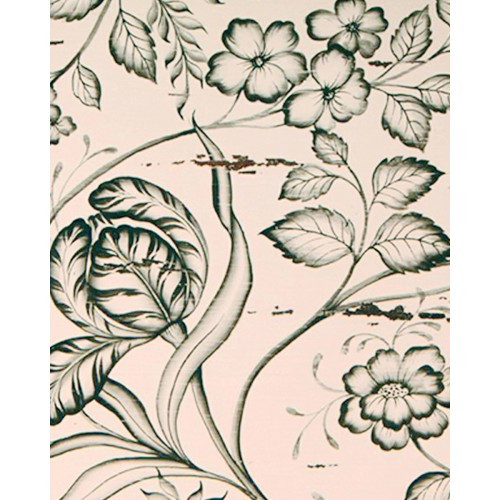A14 Black Floral Artwork by Bramble Co
