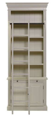 Bella House Classic 2 Door Bookcase + Ladder