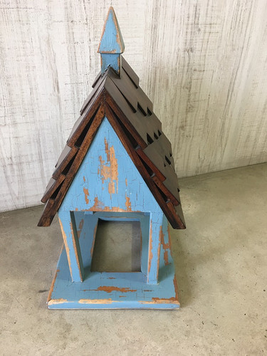 Bird House B - Size: 48H x 25W x 30D (cm)