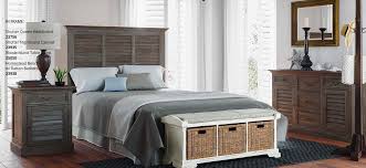 Shutter headboard bedroom furniture