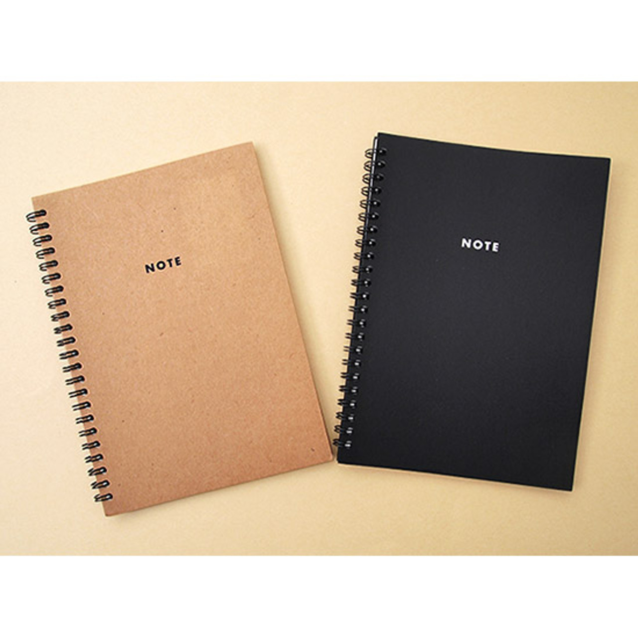2Young Modern wirebound small lined notebook fallindesign