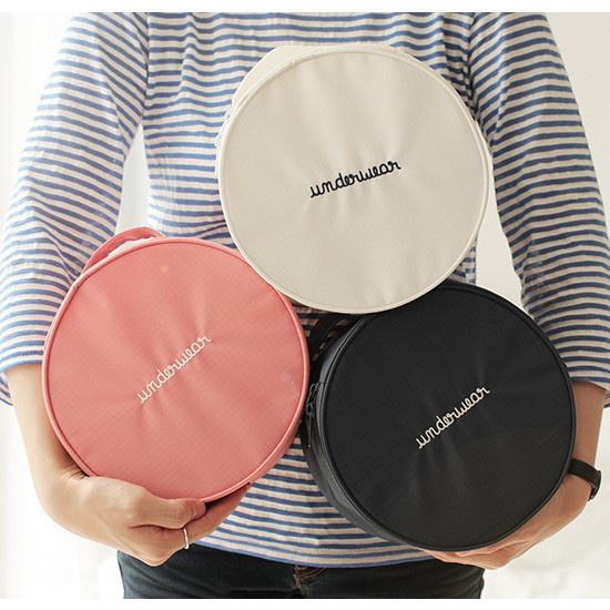 2NUL Circle travel pouch for underwear and bra fallindesign