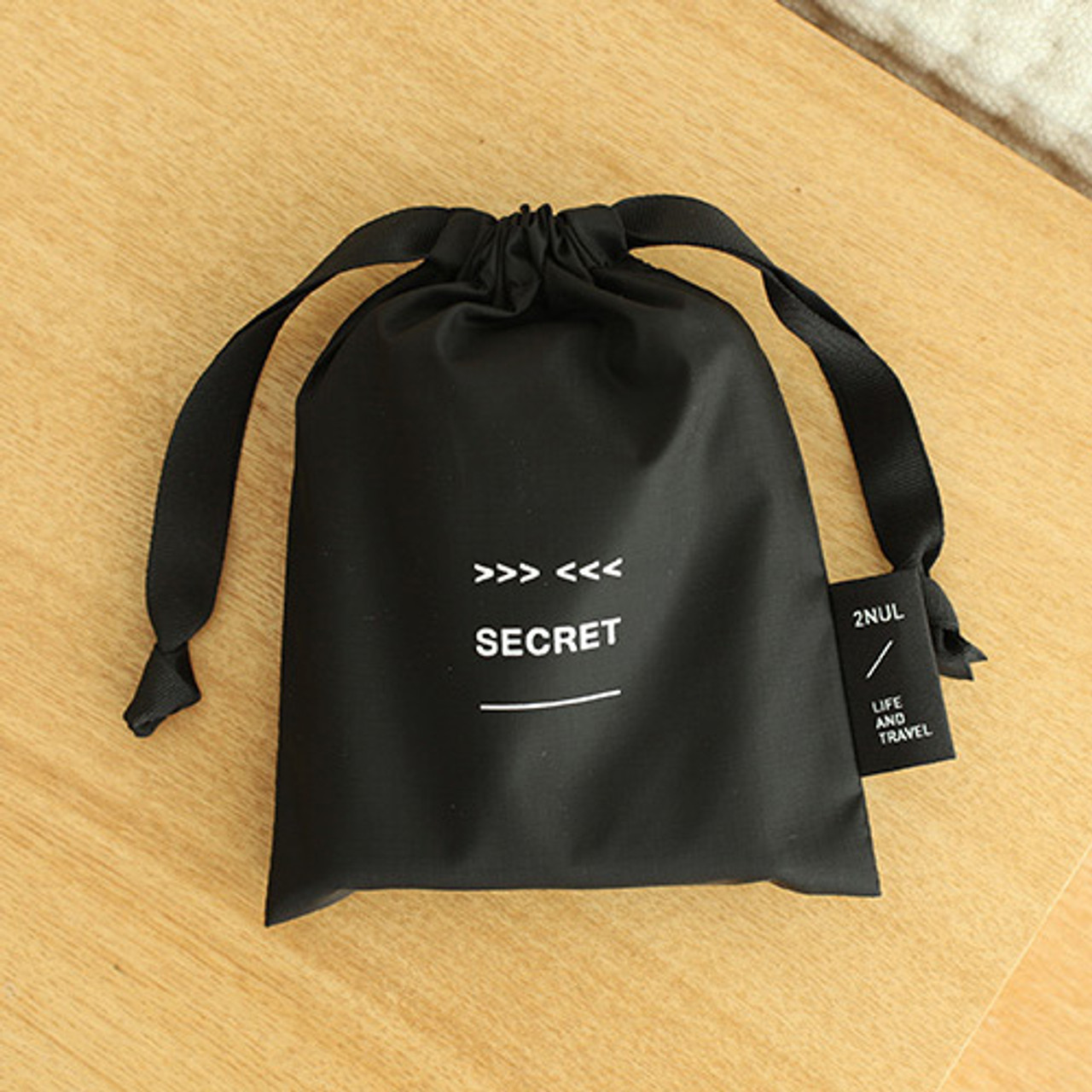 2NUL Life and travel secret drawstring small pouch ver.2 - fallindesign