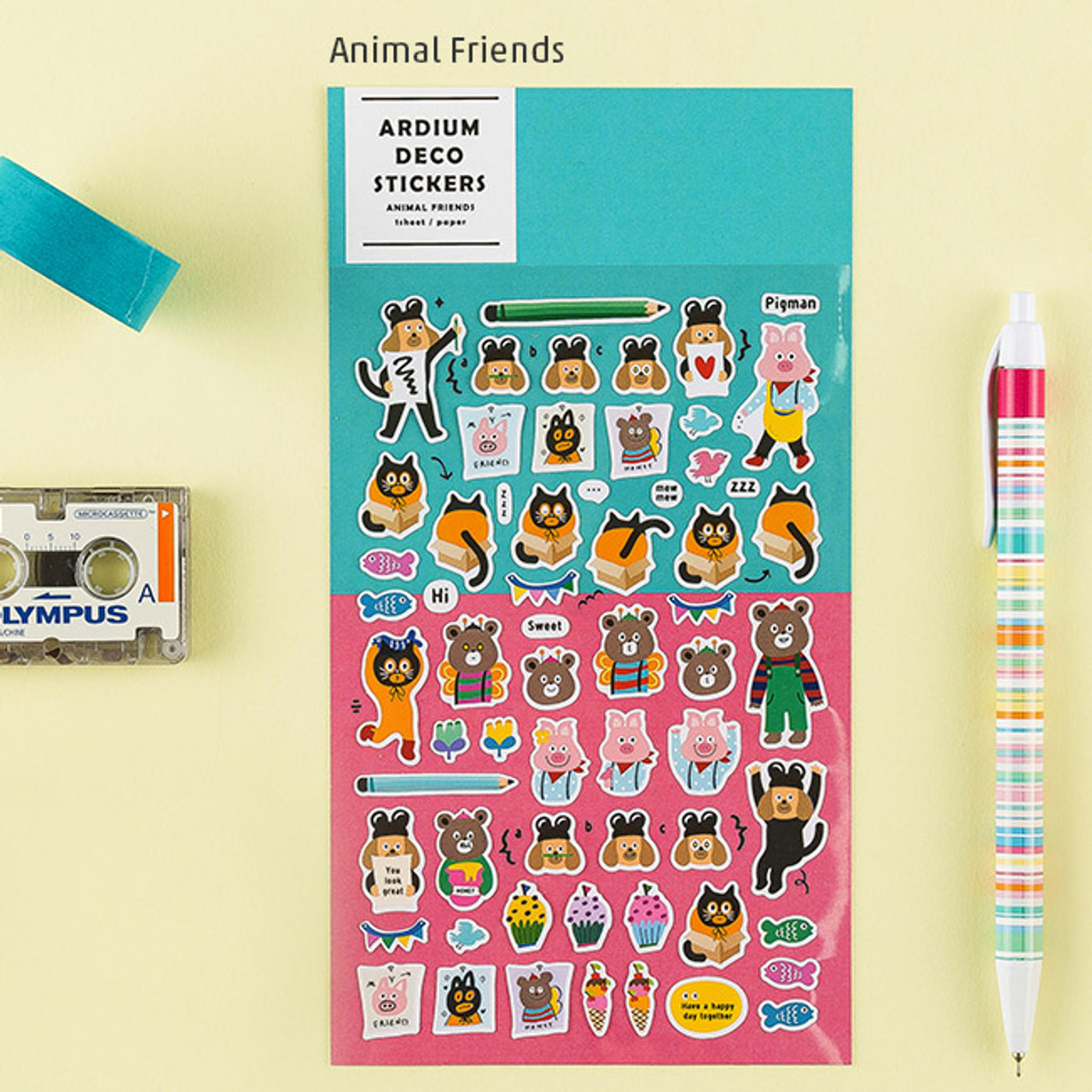 Ardium Colorful and unique deco sticker - fallindesign.com