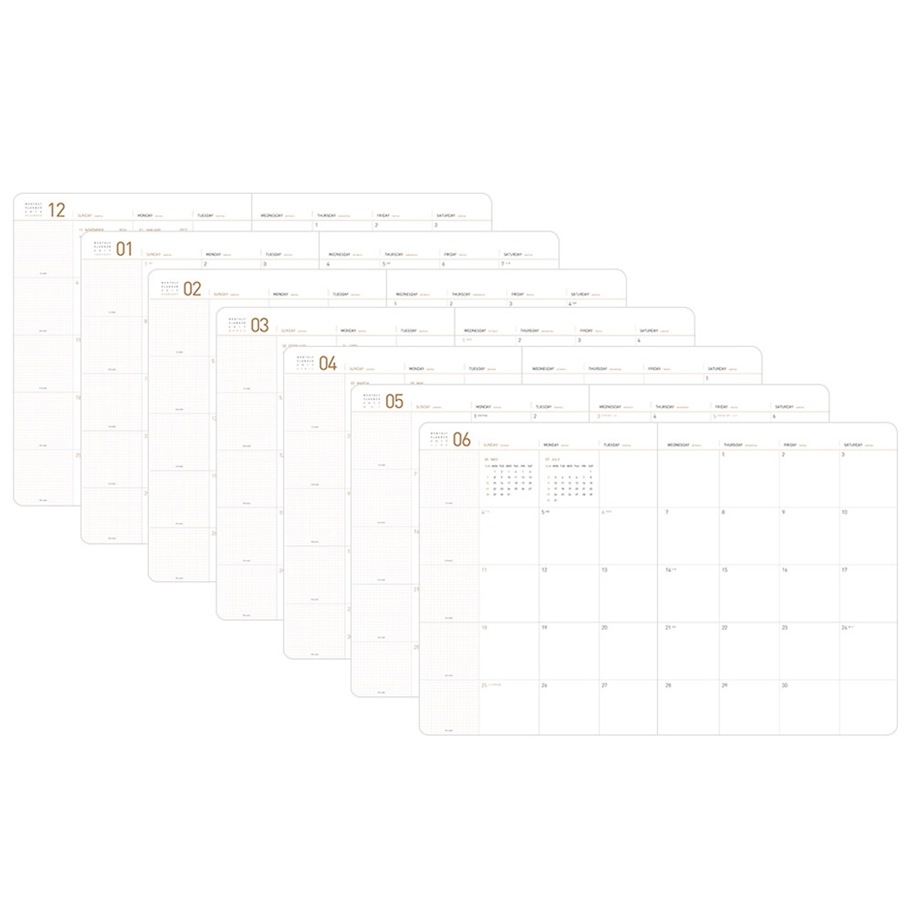 2017 Ardium Premium big monthly dated planer scheduler ...