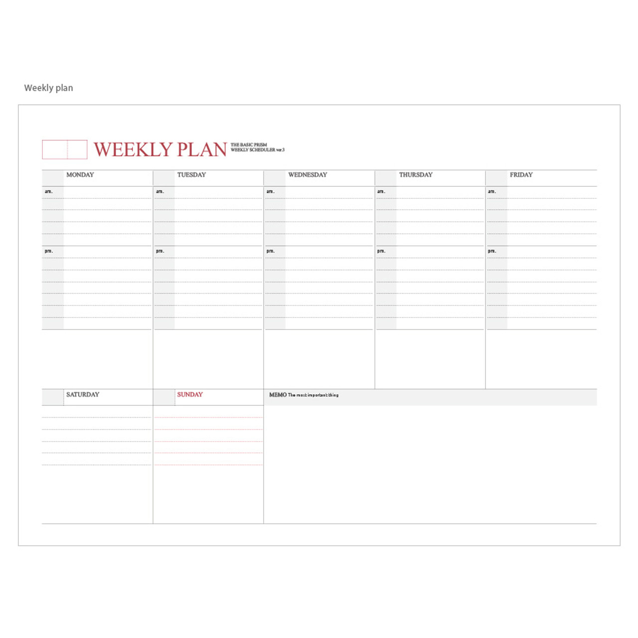 2017 indigo prism wirebound weekly undated scheduler planner