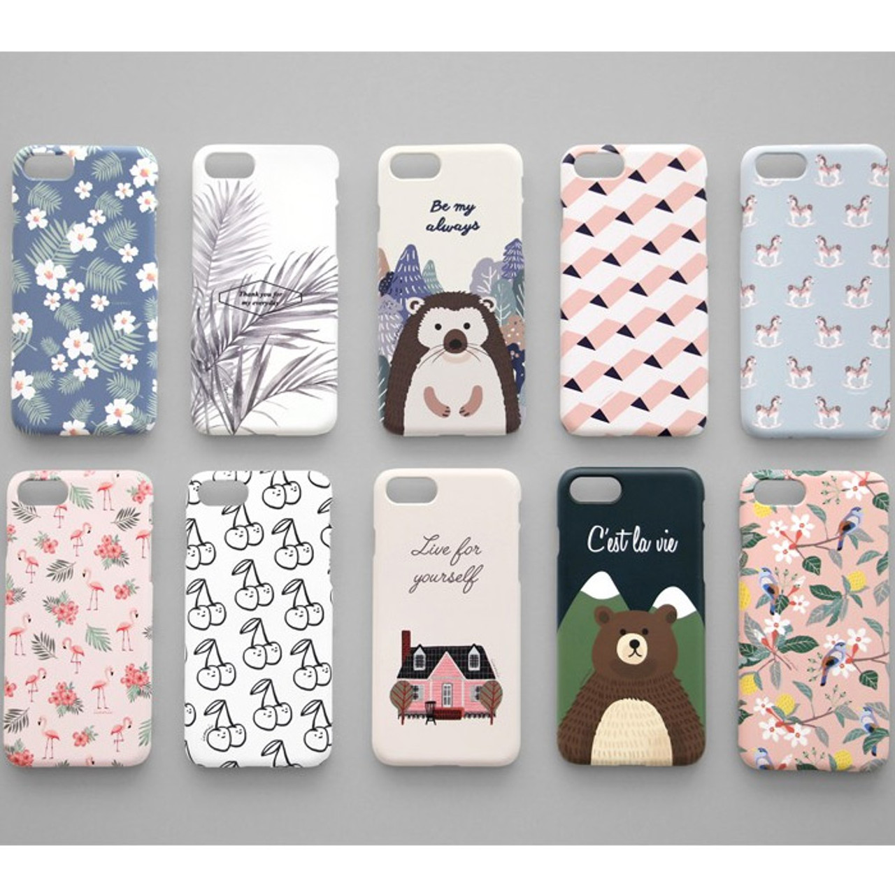 Download Iconic Pattern matte plastic hard case for iPhone 7 ... Yellowimages Mockups