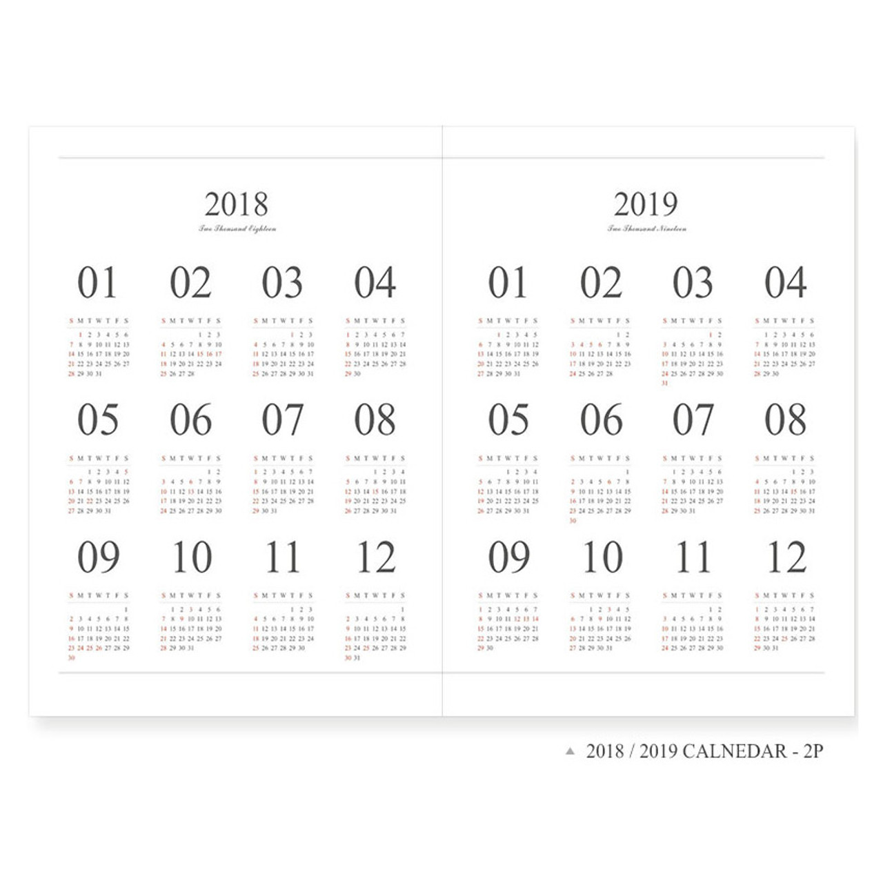 2018 indigo the basic official large dated monthly planner scheduler
