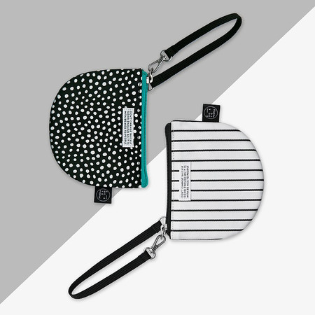 small pouch with strap