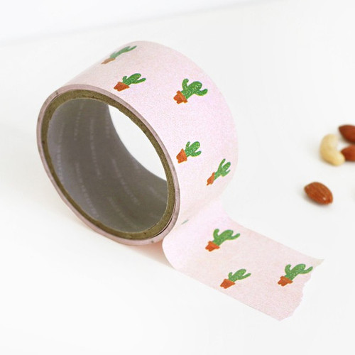 Pattern adhesive reform tape - Cactus Pattern adhesive reform tape - Cactus