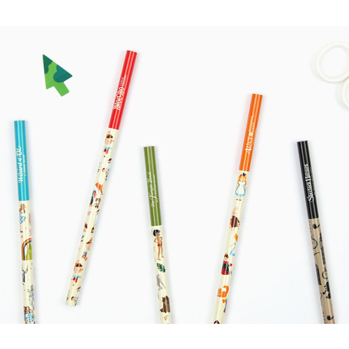 World literature black pencil - B - Set of 5 World literature black pencil - B - Set of 5