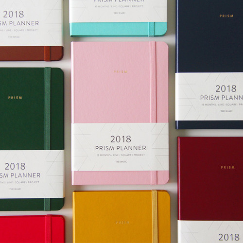 2018 Prism monthly dated planner notebook 2018 Prism monthly dated planner notebook