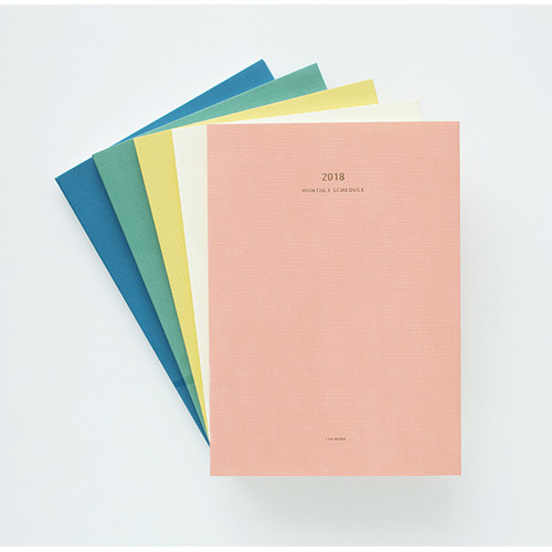 2018 A5 small dated monthly scheduler planner 2018 A5 small dated monthly scheduler planner