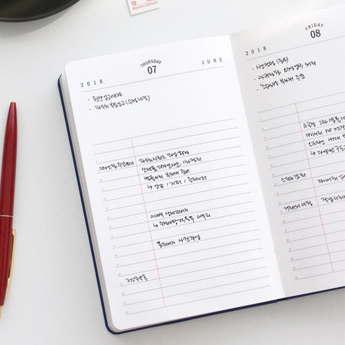 daily planners 2018