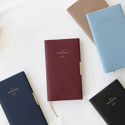 2018 Monologue small dated weekly diary 2018 Monologue small dated weekly diary