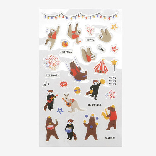 Daily transparent sticker - Town musician Daily transparent sticker - Town musician