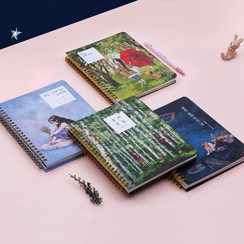 2018 Aeppol illustration spiral dated daily diary 2018 Aeppol illustration spiral dated daily diary