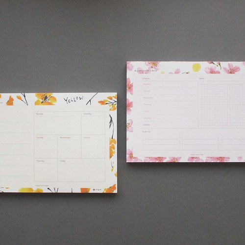 Hello Today A planner on a desk undated weekly scheduler notepad Hello Today A planner on a desk undated weekly scheduler notepad