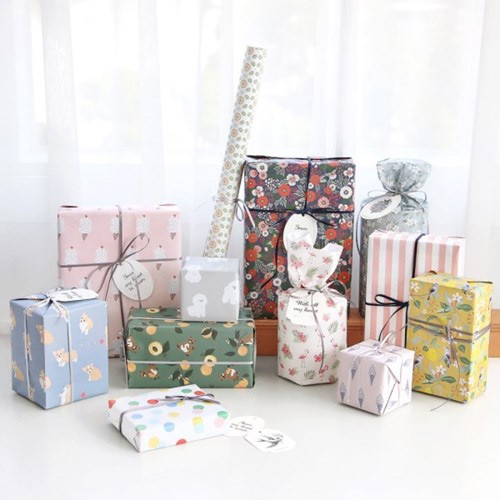 ICONIC From my heart cute gift wrapping paper set ICONIC From my heart cute gift wrapping paper set