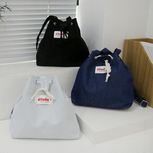 Etude daily cotton bucket bag Etude daily cotton bucket bag