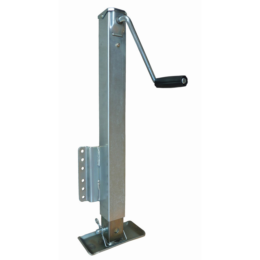 RAM2500 RAM Fixed Mount Drop Leg Jack with Footplate 2,500 lb Capacity Croft Trailer Supply