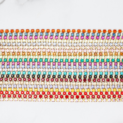 4mm Rhinestone Crystal Chain