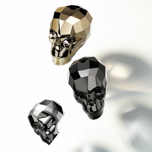 13mm - 19mm | Skull Bead | Swarovski Article 5750 | One Piece