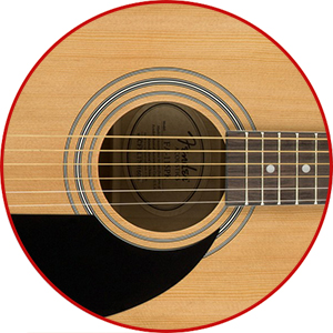 Fender FA-115 Dreadnought Acoustic Guitar - Natural w/ Gig Bag