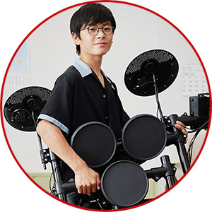 Yamaha DTX452K Electronic Drum Set w/ Drum Throne