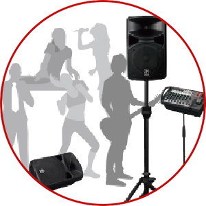 Yamaha STAGEPAS 400BT Portable PA System Bundle w/ Microphone
