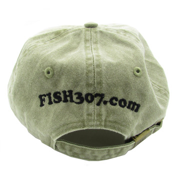 Embroidered Bite Me! Ball Cap / Hat - Green With Gray Bill - One Size Fits Most Embroidered Bite Me! Ball Cap / Hat - Green With Gray Bill - One Size Fits Most