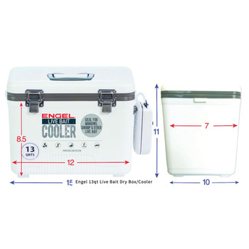 ENGEL 13QT LIVE BAIT DRY BOX/COOLER ENGEL 13QT LIVE BAIT DRY BOX/COOLER