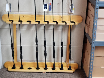Solid Oak Rod Rack Solid Oak Rod Rack