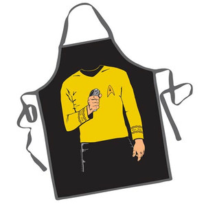 Star Trek Captain Kirk Be the Character Apron