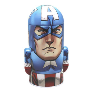 Avengers Captain America Tin Coin Bank