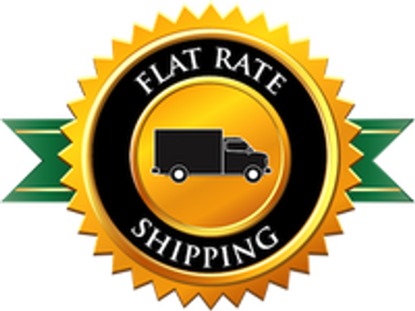 Great News...We switched to a Flat Rate Shipping Model!