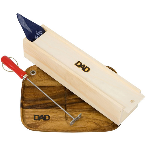 DAD Branding Iron W/ Box & Steak Plate